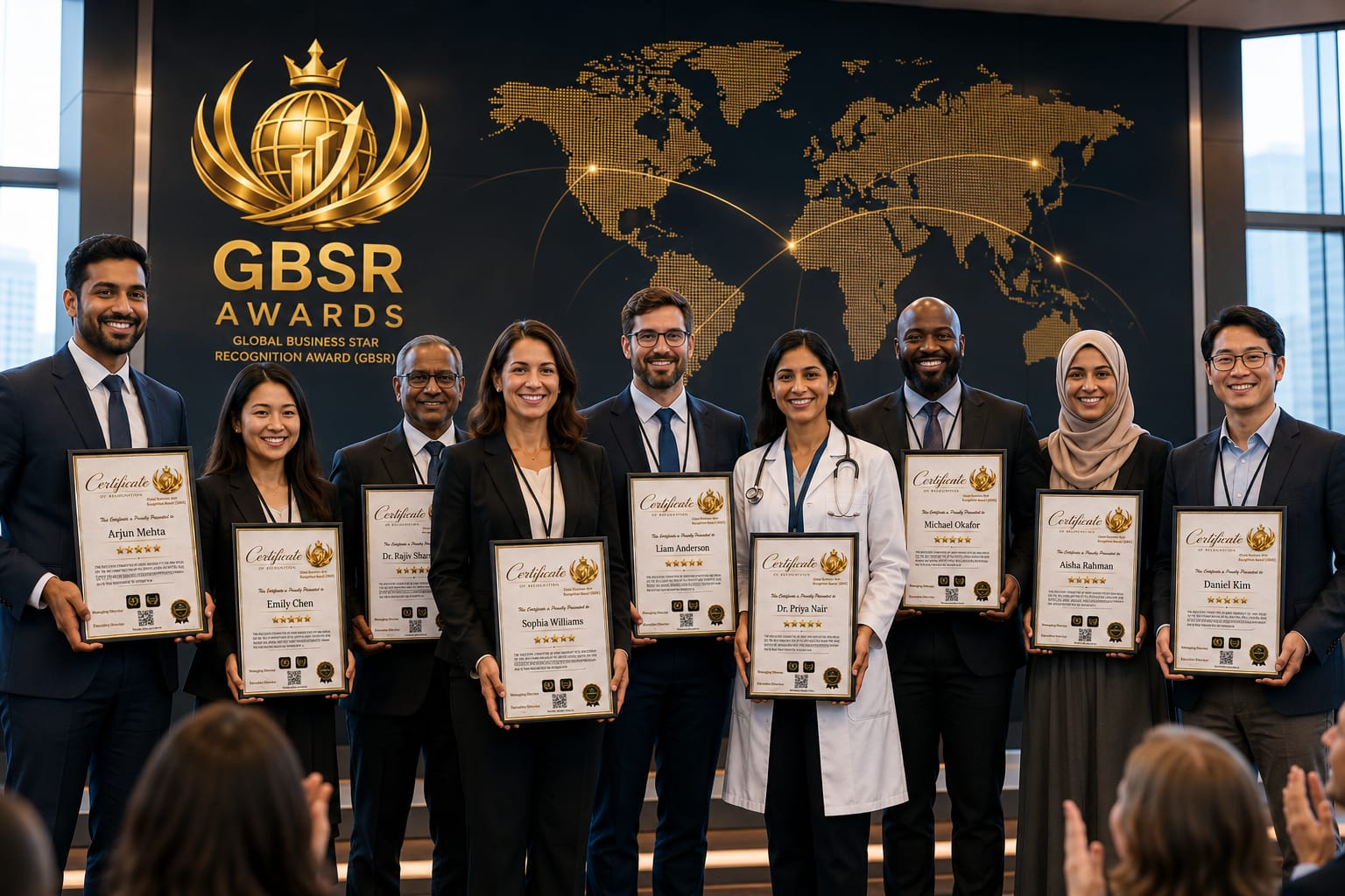GBSR global award recipients